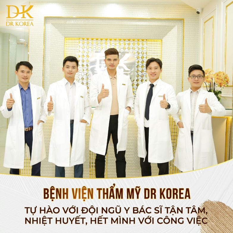 Đội ngũ bác sĩ tại Dr Korea đều là những chuyên gia đầu ngành