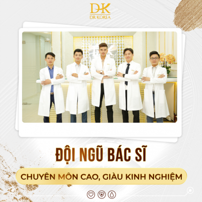 Đội ngũ bác sĩ chuyên môn cao, giàu kinh nghiệm tại Dr Korea