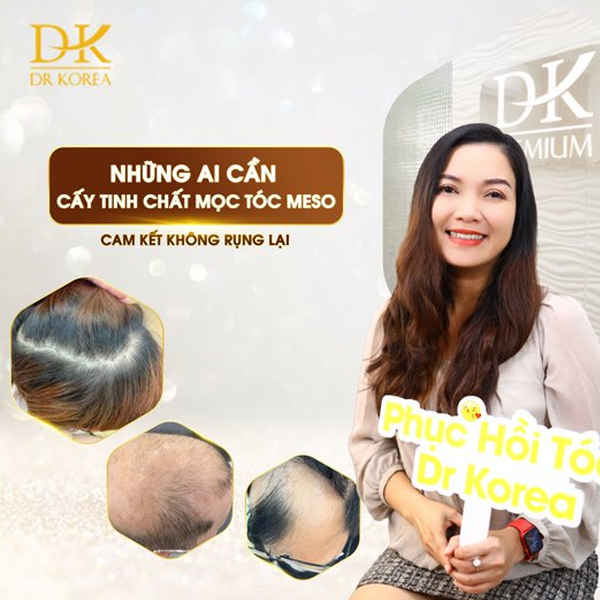 Khách hàng điều trị tóc khô xơ thành công tại Dr Korea